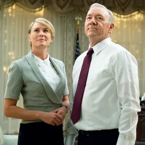 Robin Wright and Kevin Spacey House of Cards