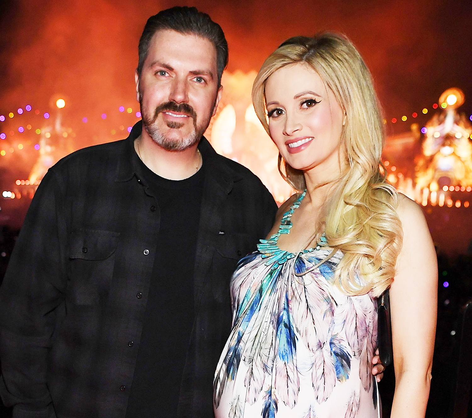 Pasquale Rotella and Holly Madison
