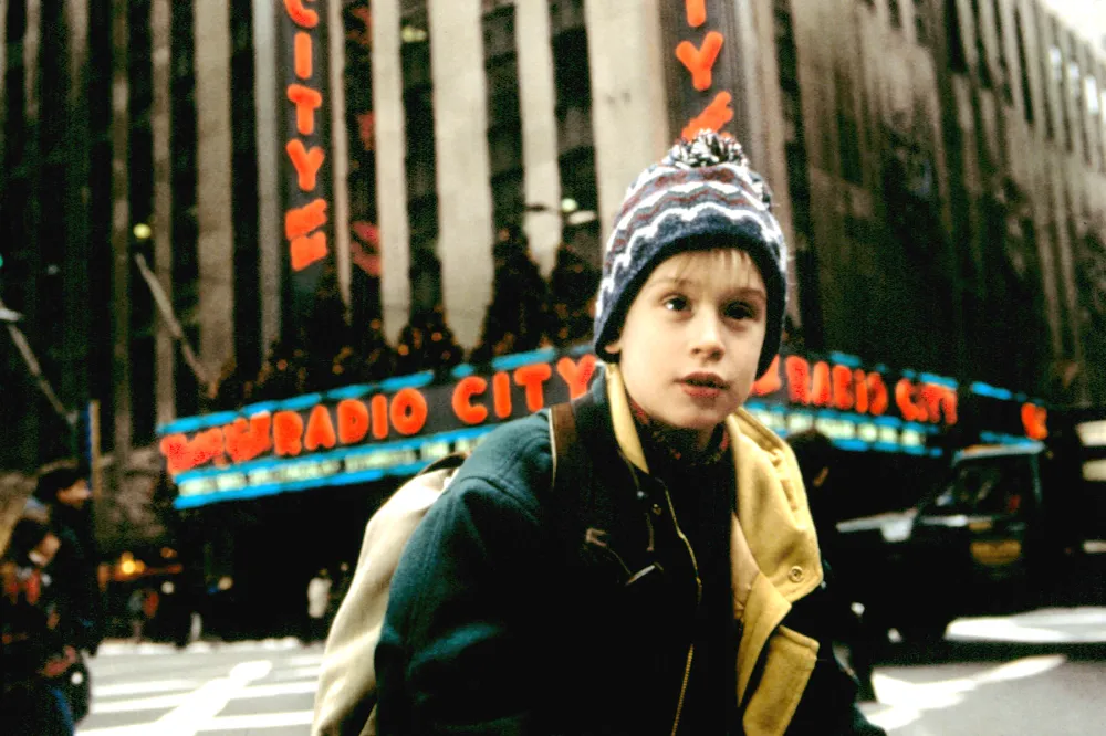 Macaulay Culkin in 1992's 'Replica Luxury Handbag Alone 2: Lost in New York.'
