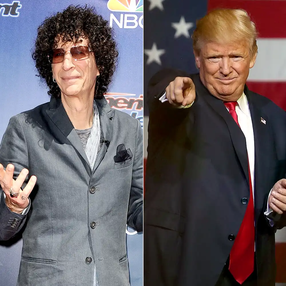 Howard Stern and Donald Trump