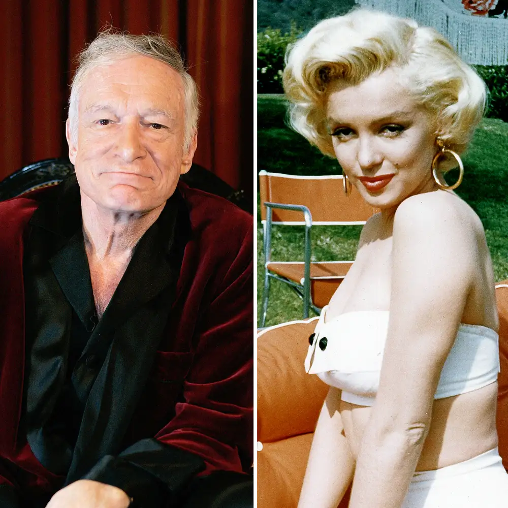 Hugh Hefner Marilyn Monroe