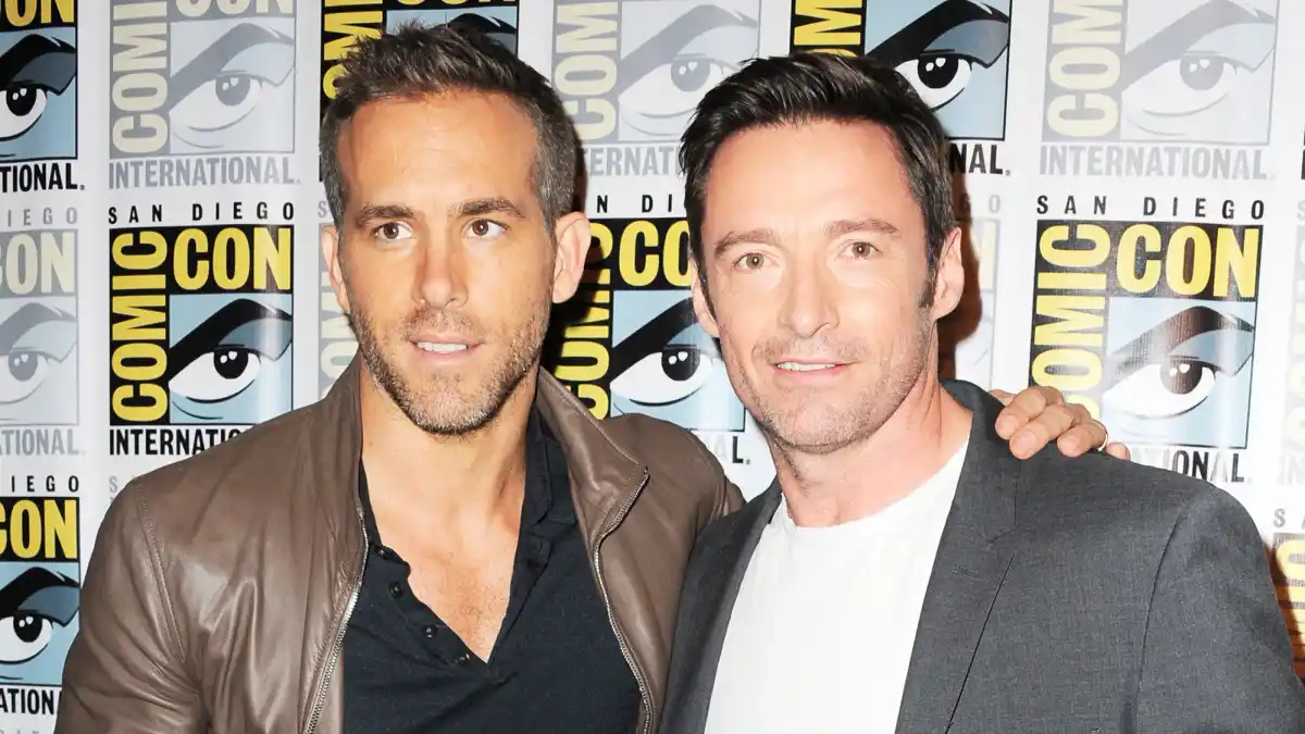 Ryan Reynolds and Hugh Jackman