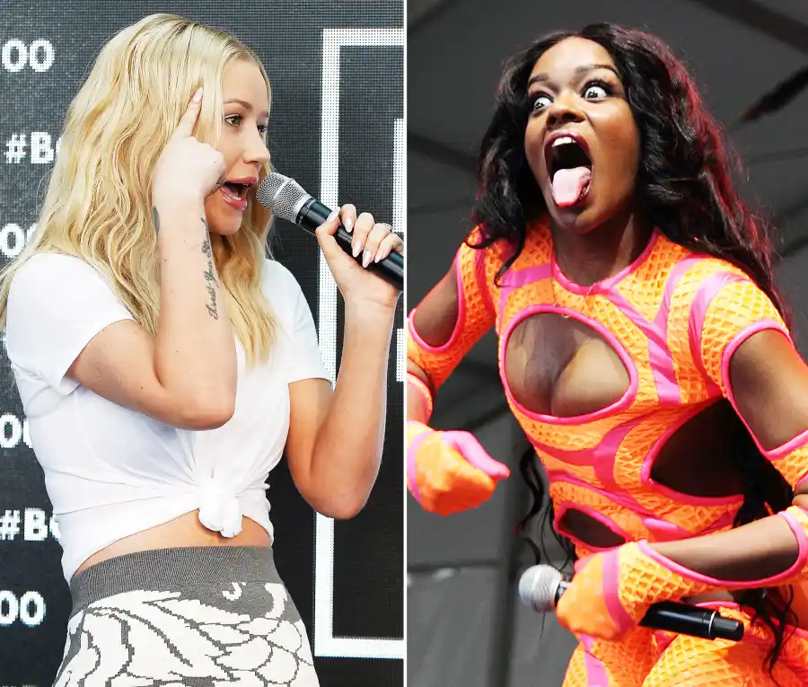 Iggy Azalea and Azealia Banks