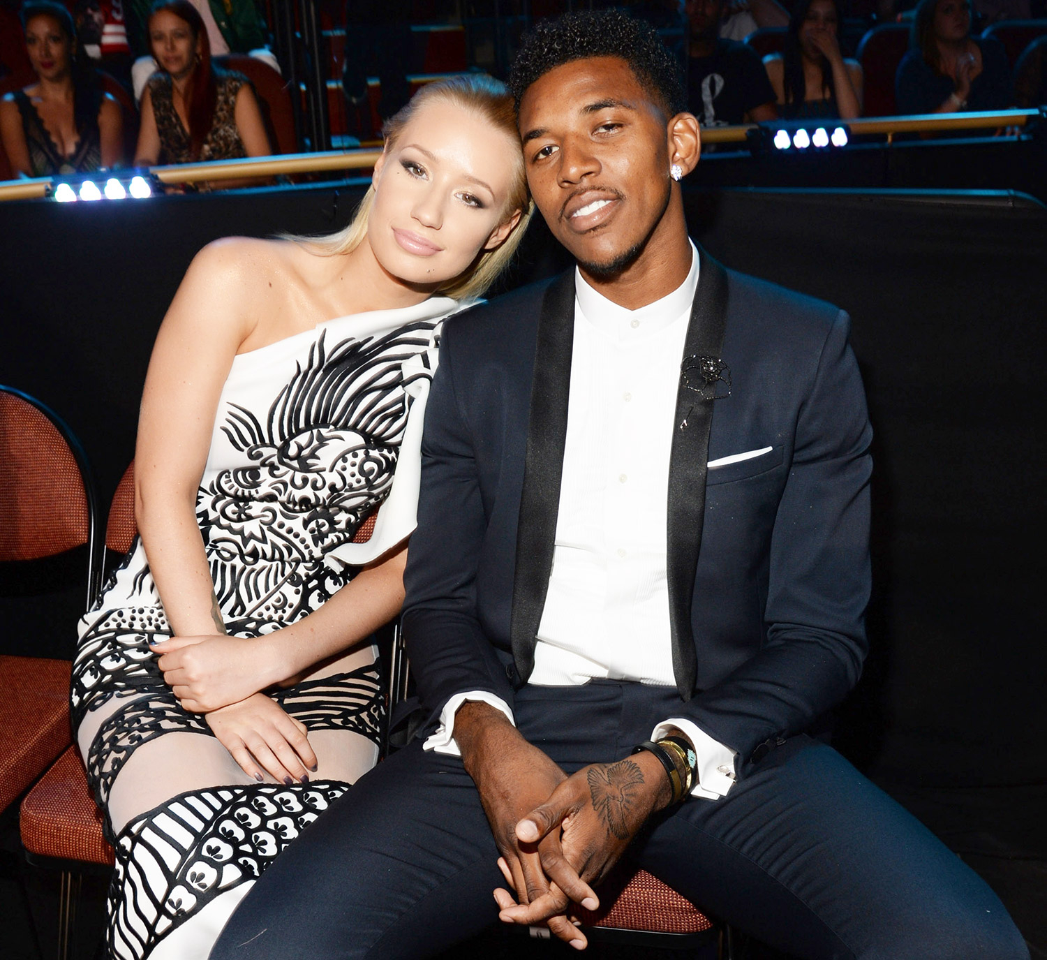 Nick Young and Iggy Azalea