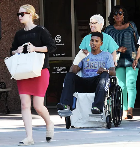 iggy and nick after surgery