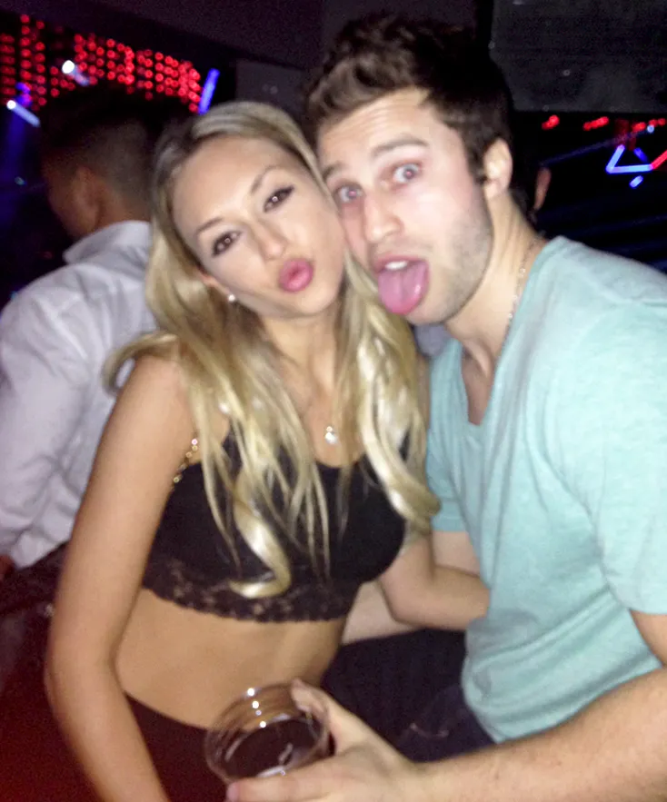 Corinne Olympios and Keith Berman