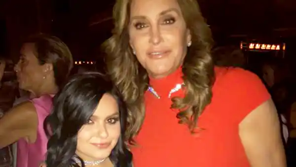 Ariel Winter and Caitlyn Jenner