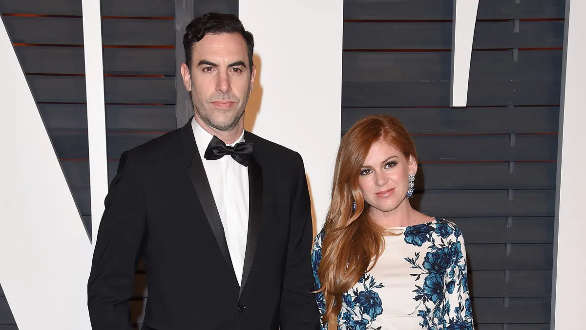 Isla Fisher, Sacha Baron Cohen
