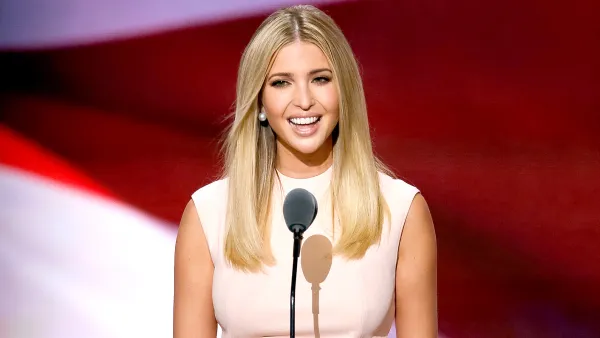 Ivanka Trump speaks during the final night of the 2016 Republican National Convention in Cleveland, Ohion July 21, 2016.