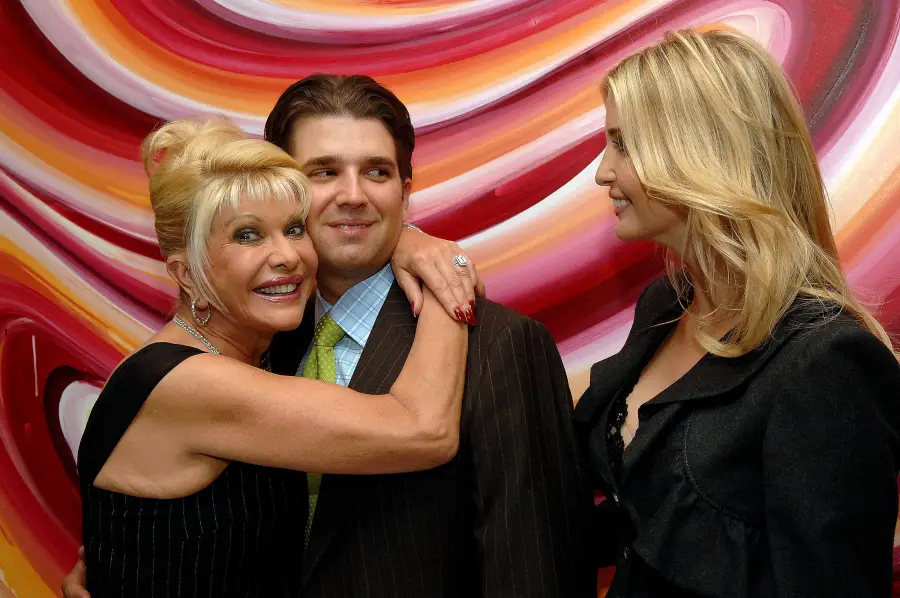 Ivana Trump, Donald Trump Jr., Ivanka Trump