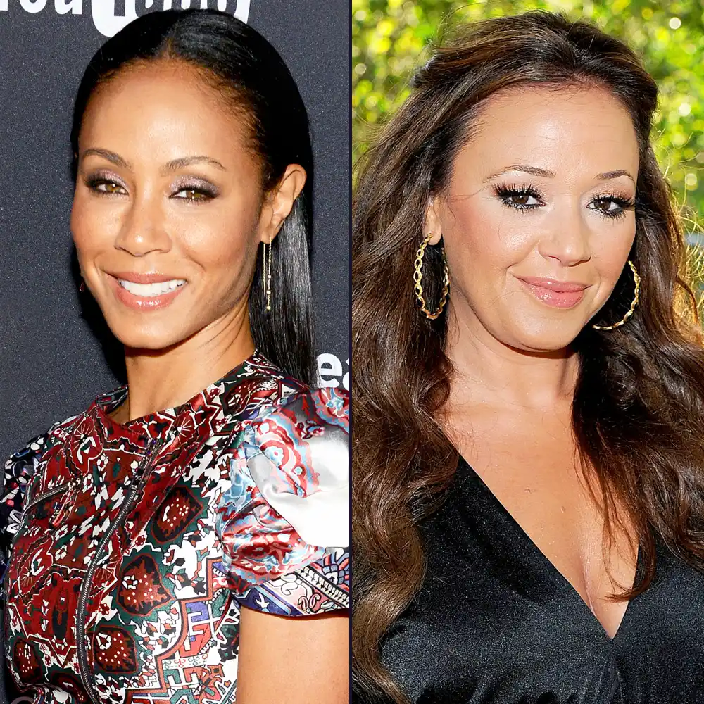 Jada Pinkett Smith and Leah Remini