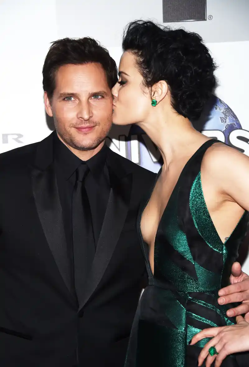 Peter Facinelli and Jaimie Alexander