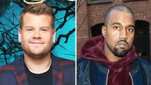 James Corden Kanye West