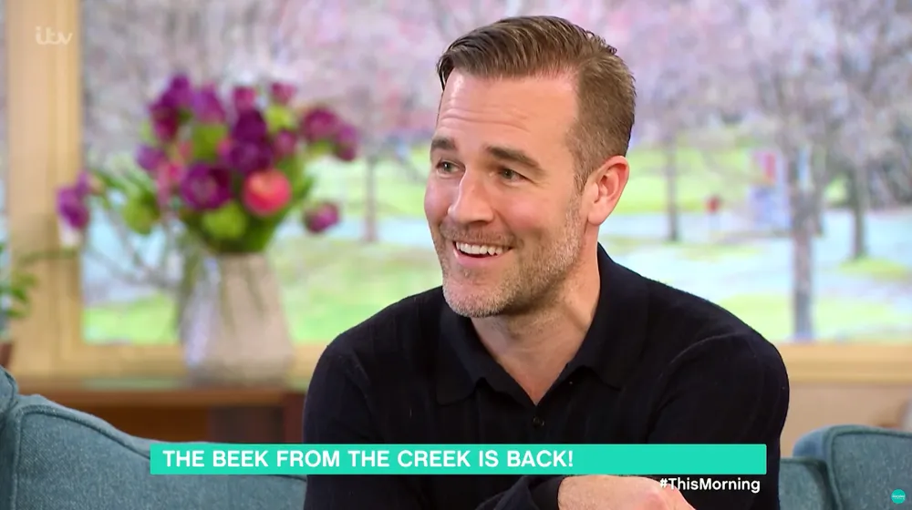 James Van Der Beek Dawson's Creek This Morning