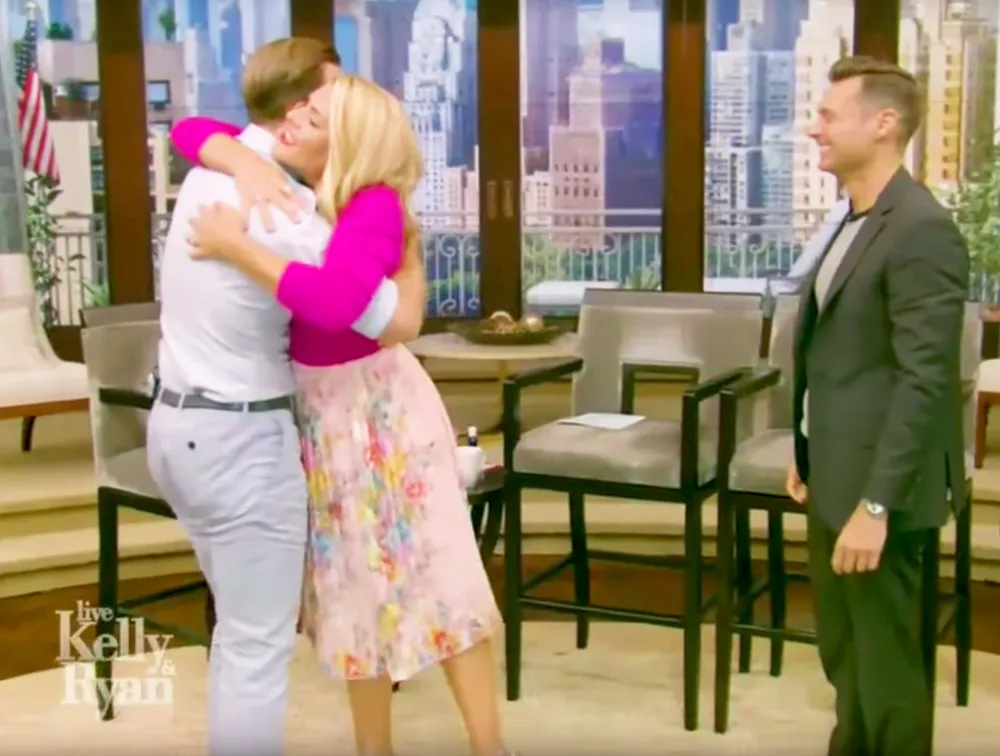 James Van Der Beek and Busy Philipps on &lsquo;Live with Kelly and Ryan&rsquo;