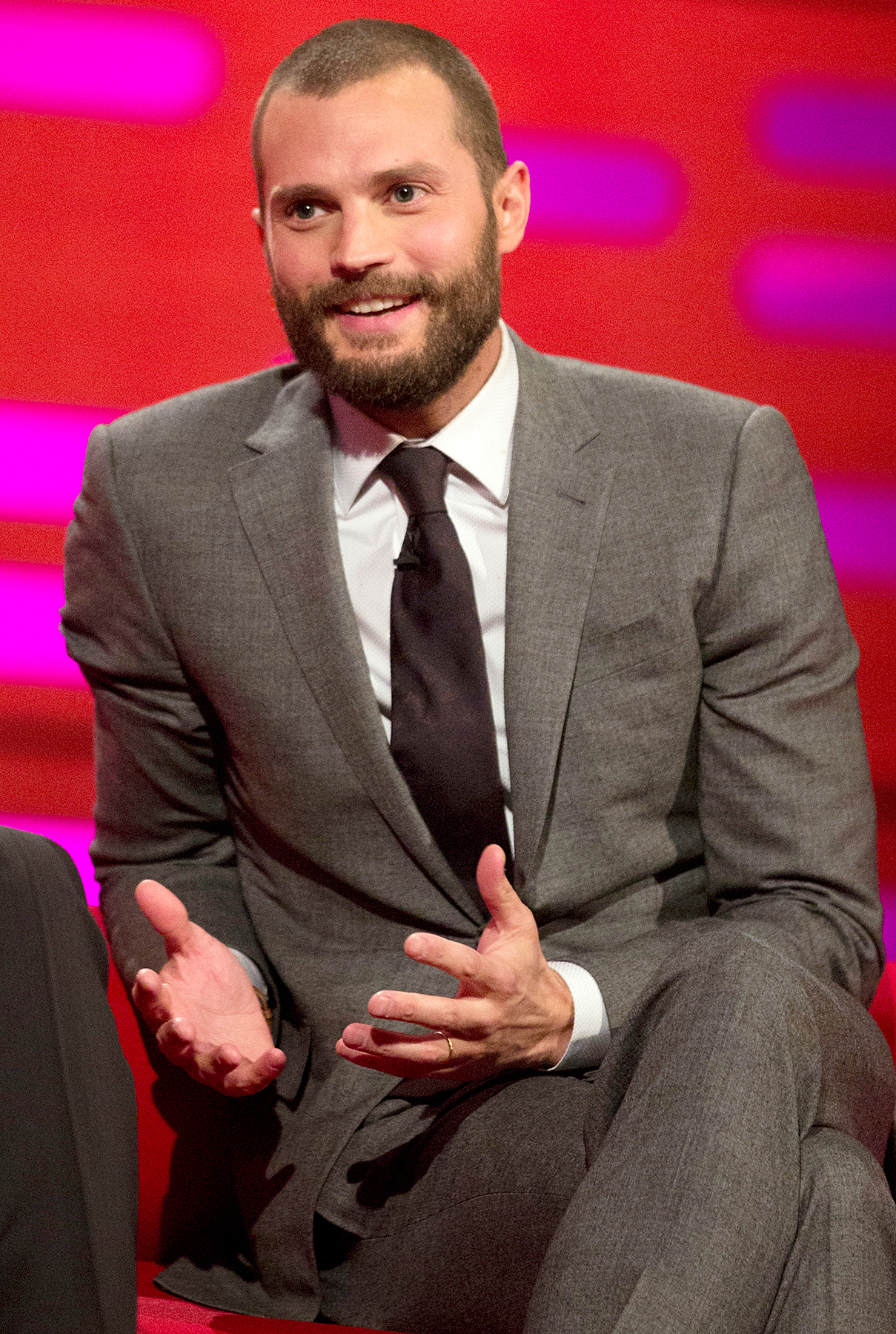 Jamie Dornan The Graham Norton Show Fifty Shades of Grey