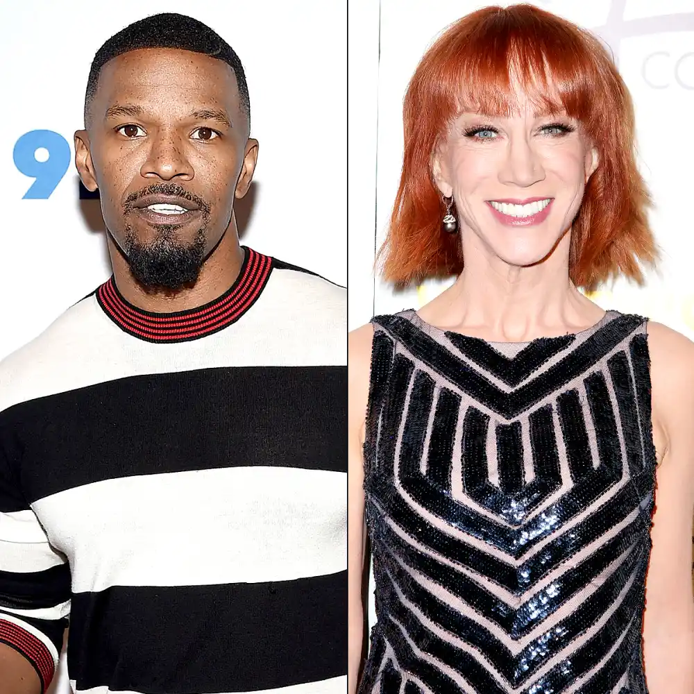 Jamie Foxx and Kathy Griffin