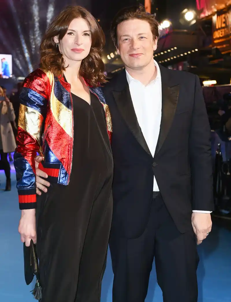 Jools Oliver and Jamie Oliver