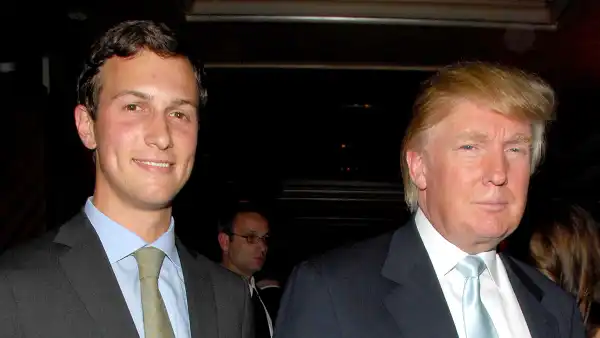 Jared Kushner and Donald Trump attend IVANKA TRUMP celebrates launch of IVANKA TRUMP FINE JEWELRY and opening of IVANKA TRUMP BOUTIQUE at Country at Carlton Hotel on September 20, 2007 in New York City.