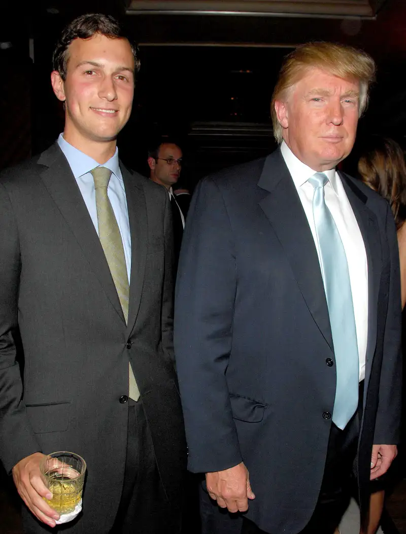 Jared Kushner and Donald Trump attend IVANKA TRUMP celebrates launch of IVANKA TRUMP FINE JEWELRY and opening of IVANKA TRUMP BOUTIQUE at Country at Carlton Hotel on September 20, 2007 in New York City.