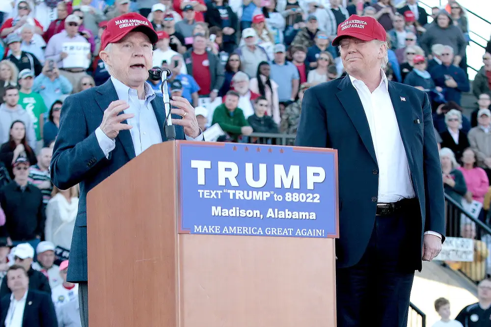 Jeff Sessions, Donald Trump