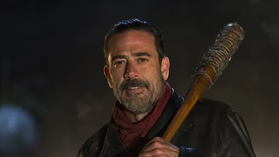 Jeffrey Dean Morgan as Negan in The Walking Dead