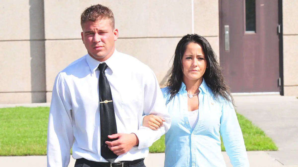 Jenelle Evans and Nathan Griffith