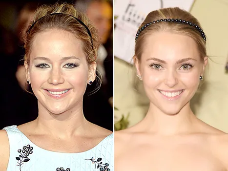 Jennifer Lawrence and Annasophia Robb - Headbands