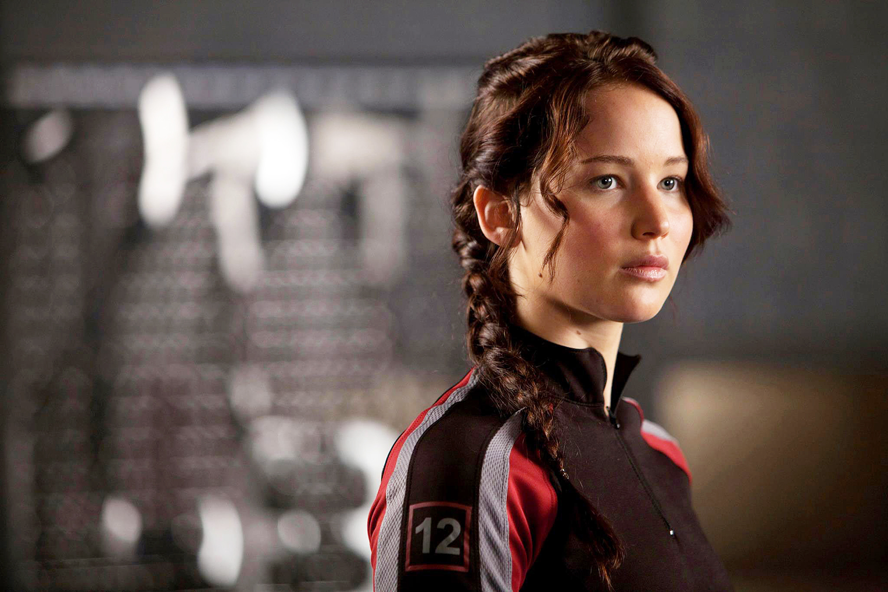 Jennifer Lawrence Katniss Everdeen The Hunger Games makeup