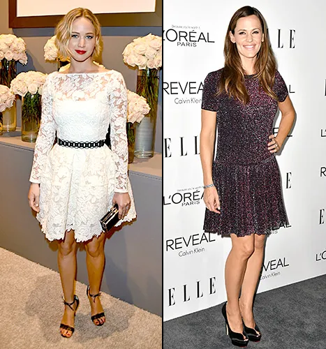 Jennifer Lawrence and Jennifer Garner