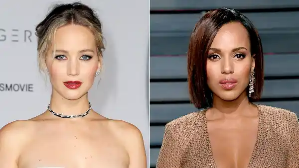 Jennifer Lawrence and Kerry Washington