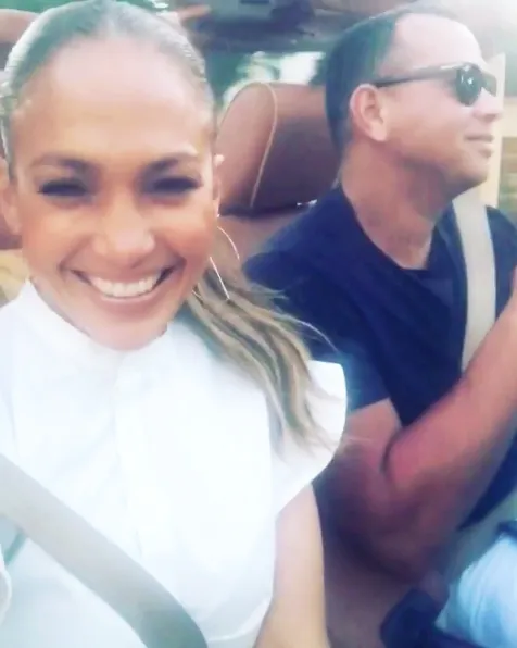 Jennifer Lopez and Alex Rodriguez