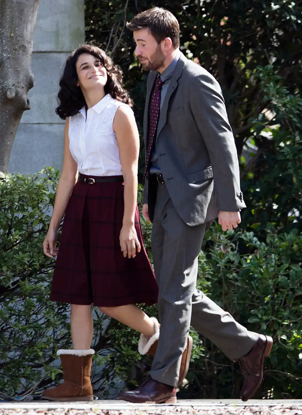 Jenny Slate Chris Evans