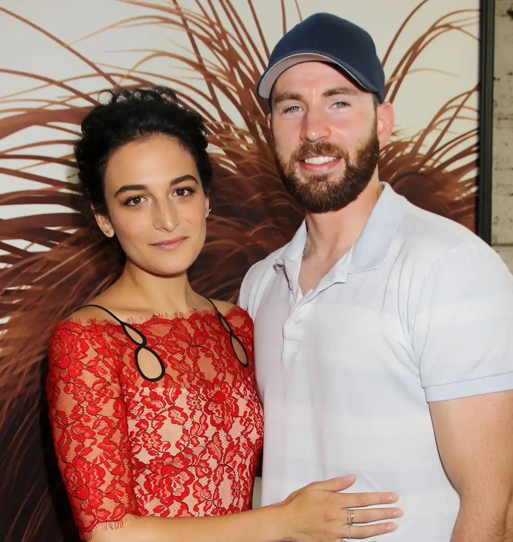 Jenny Slate & Chris Evans