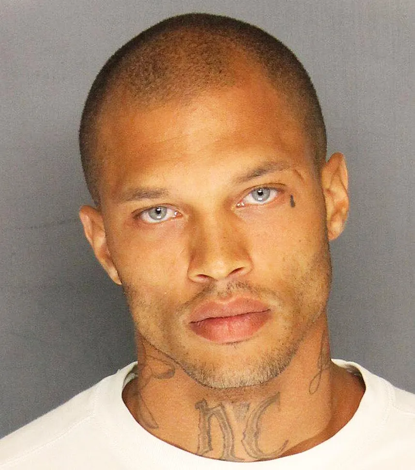 Jeremy Meeks&rsquo; mugshot