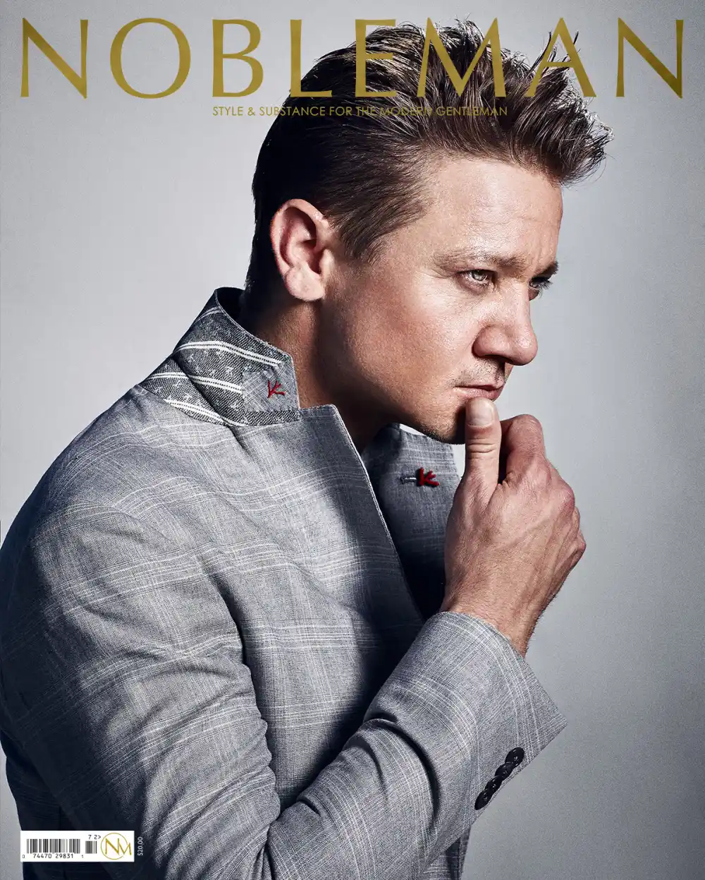 Jeremy Renner for Nobleman Mag