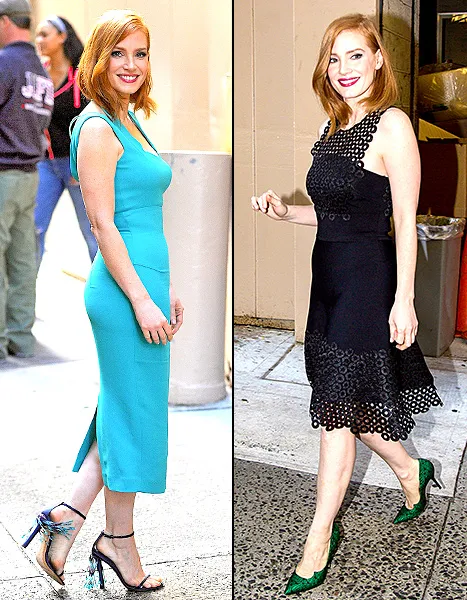 Jessica Chastain - shoes