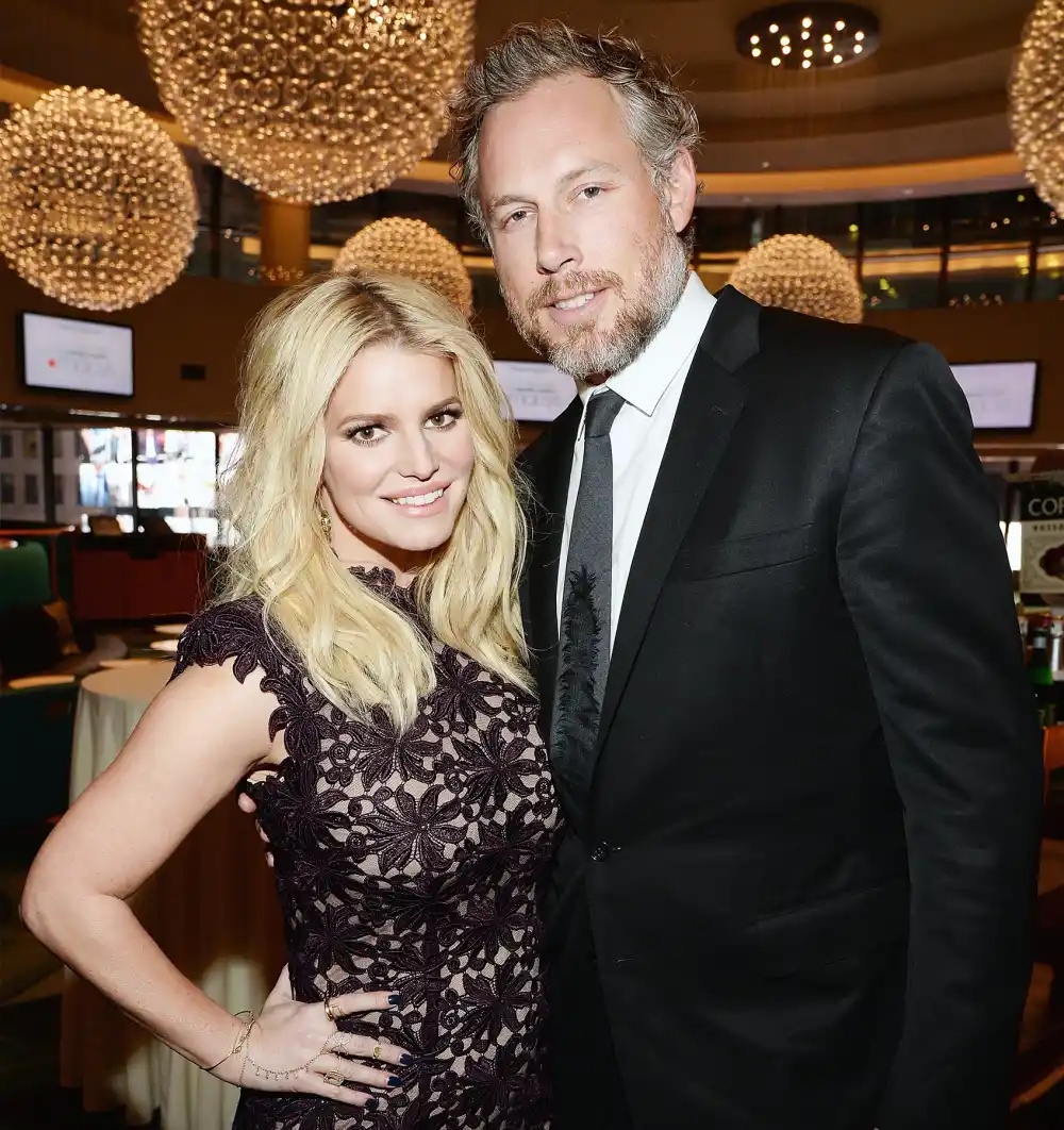 Jessica Simpson and Eric Johnson