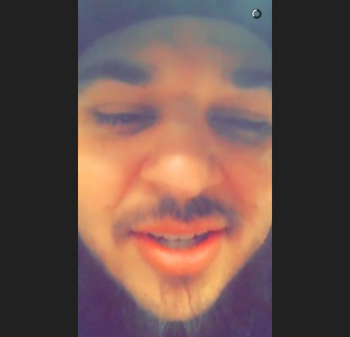 Rob Kardashian joins Snapchat