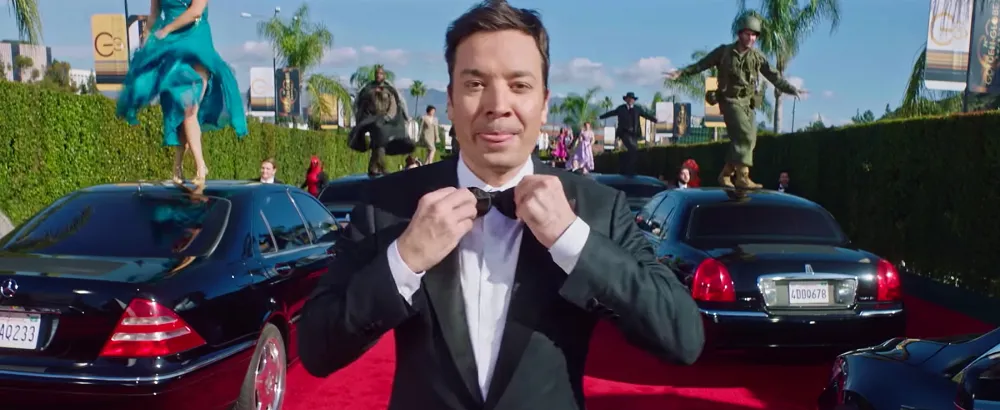 Jimmy Fallon Golden Globes teaser opener
