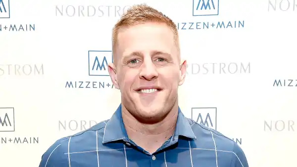 J.J. Watt celebrates Mizzen+Main at Nordstrom Houston Galleria on February 1, 2017 in Houston, Texas.