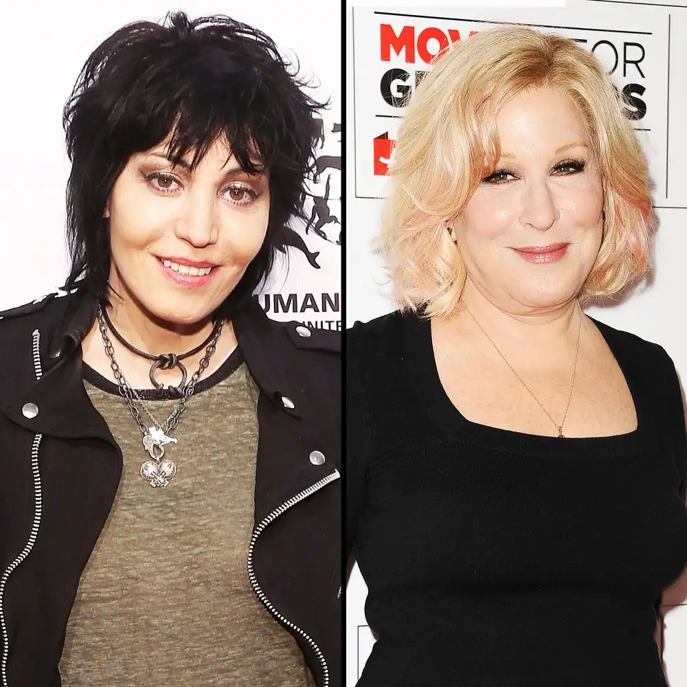 Joan Jett and Bette Midler