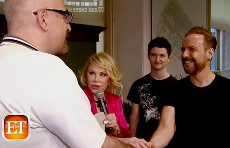 joan rivers officiates gay wedding