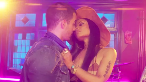 Joe Jonas and Nicki Minaj