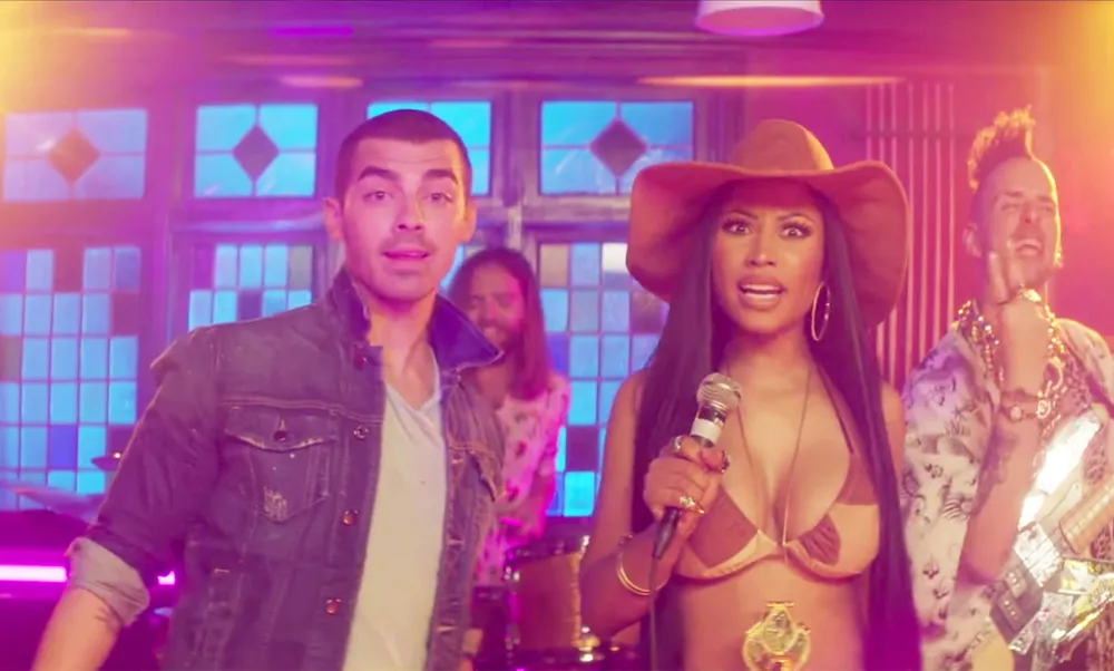 Joe Jonas and Nicki Minaj