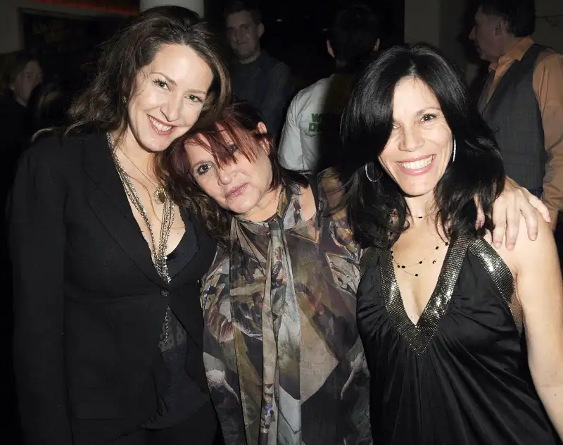 Joely Fisher Carrie Fisher Tricia Fisher