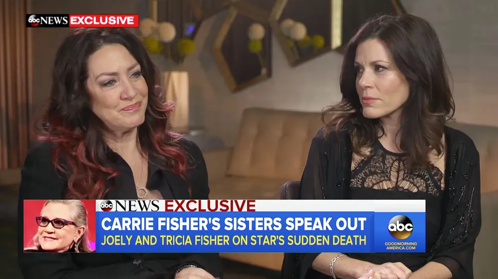 Joely Fisher Tricia Fisher GMA