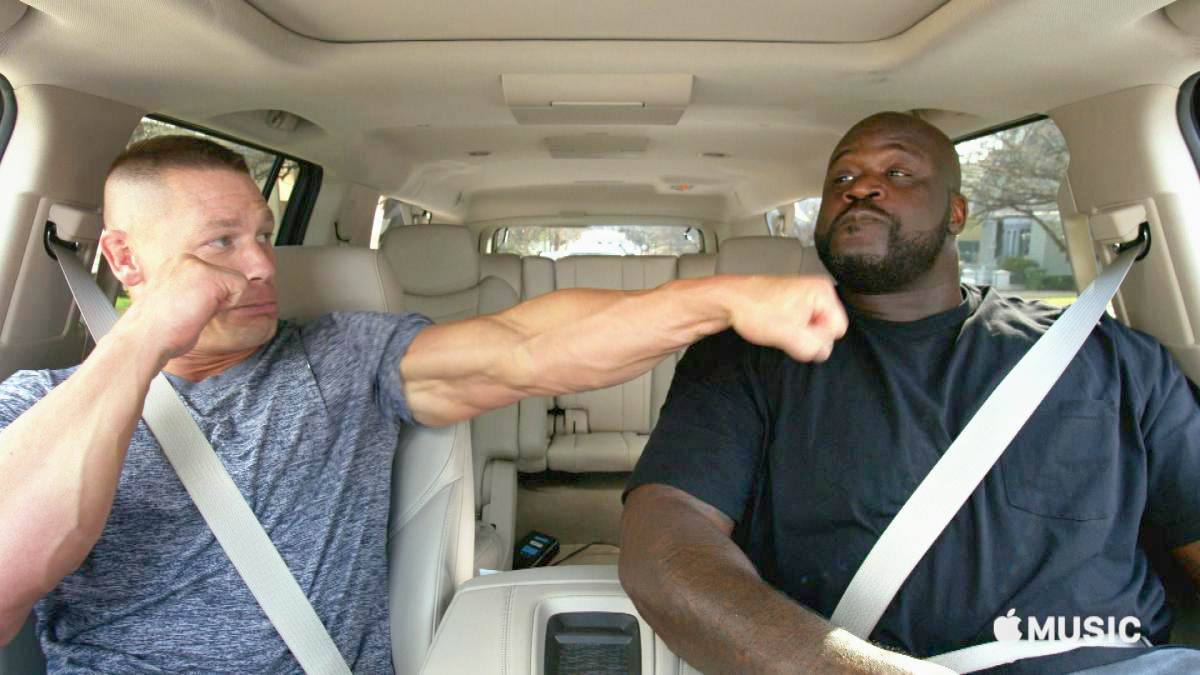 John Cena and Shaquille O’Neal Carpool Karaoke