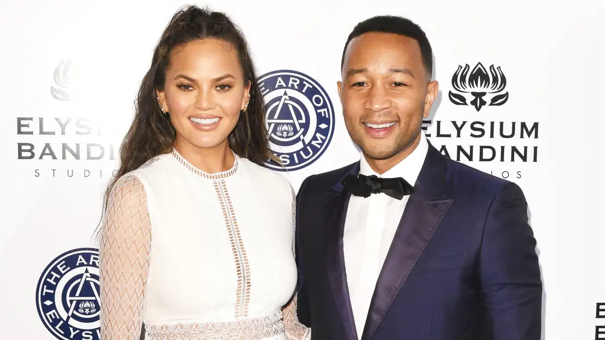 Chrissy Teigen and John Legend