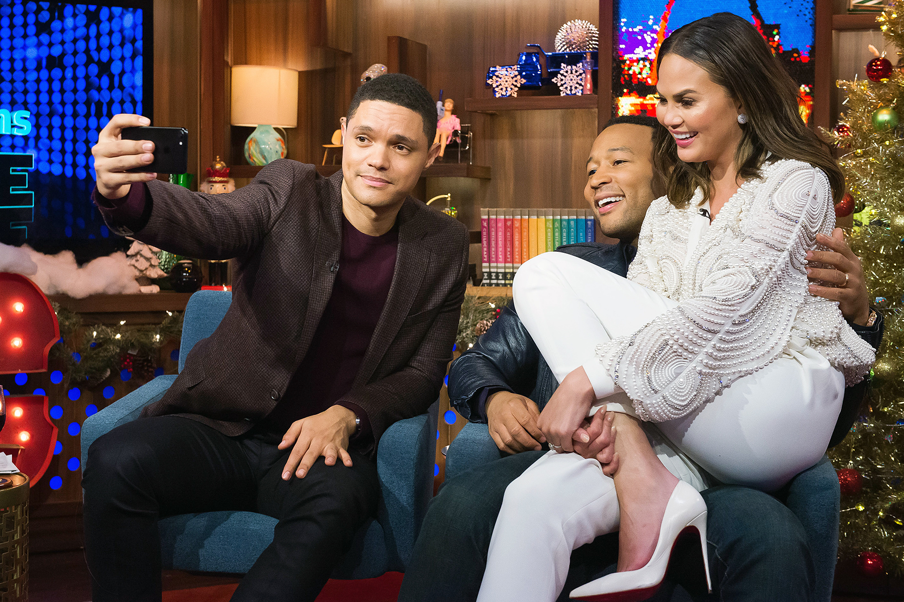 John Legend Chrissy Teigen Watch What Happens Live